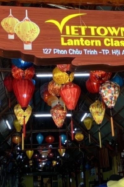 Học làm lồng đèn ở đâu tại Hội An
